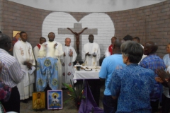 Festlicher Gottesdienst in der Kapelle der Fraternität